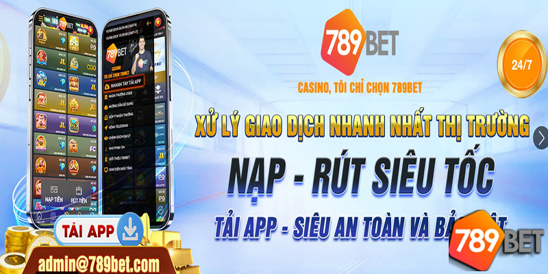 Rút tiền 789Bet dễ dàng, nhanh chóng chỉ trong vài bước